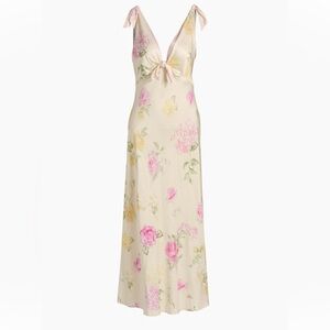 LoveShackFancy Perry Floral Maxi Dress